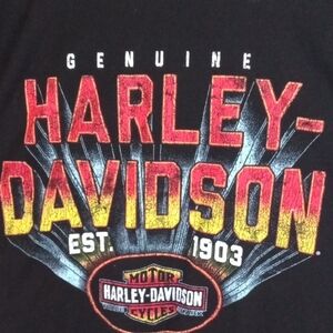 Harley-Davidson Black Short Sleeve Tee Men’s Medium
